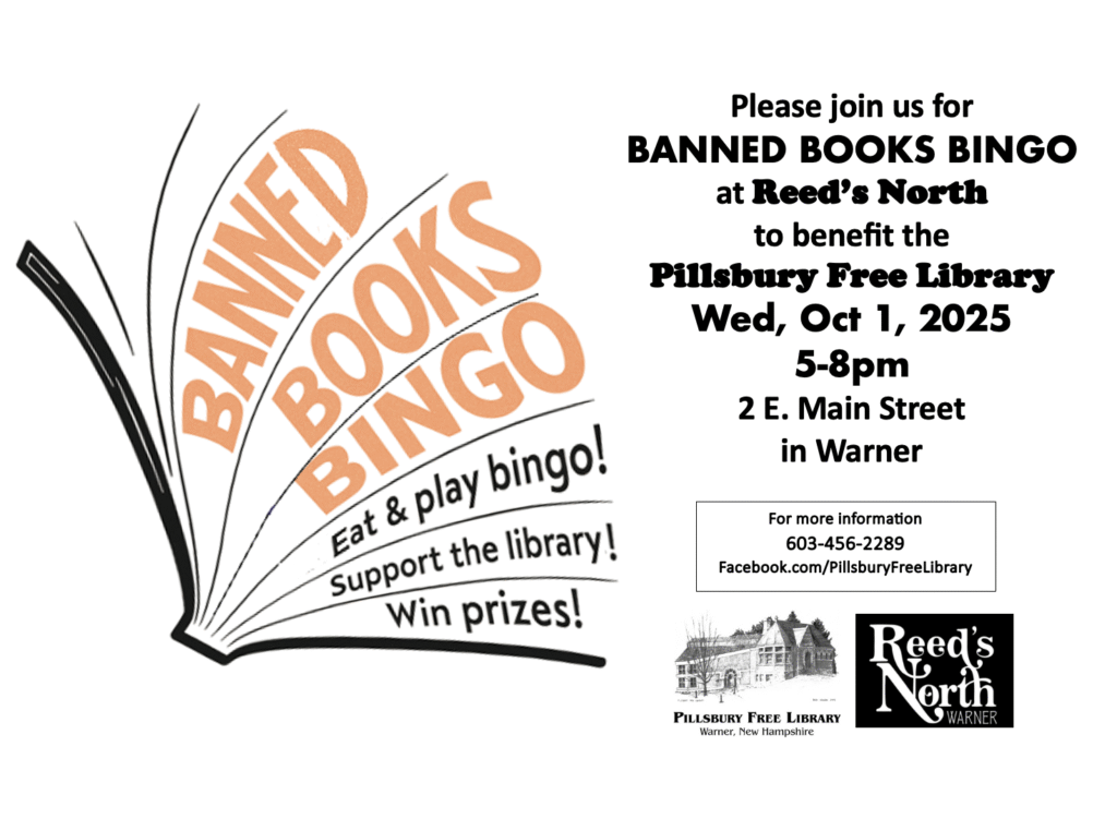 Banned Books Bingo and Fundraiser 2025
